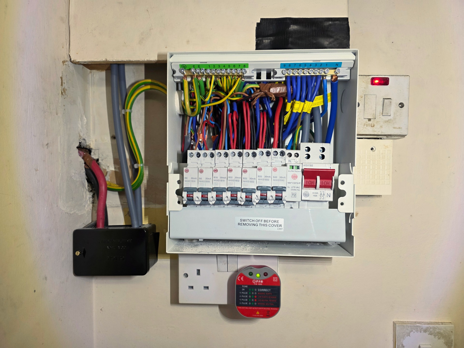 After — Consumer unit replacement